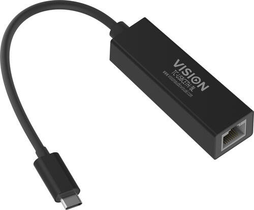 Vision TC-USBCETH/BL Netzwerkkarte Ethernet