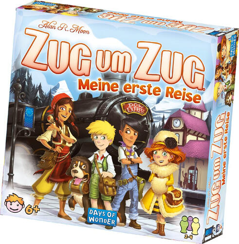 Asmodee Zug um Zug: Meine erste Reise