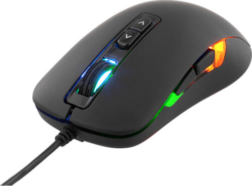 Deltaco GAM-029 Maus Gaming Beidhändig USB Typ-A Optisch 2000 DPI