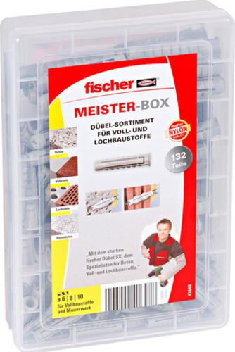 Fischer 41648 Schraubanker/Dübel 132 Stück(e) Spreizdübel