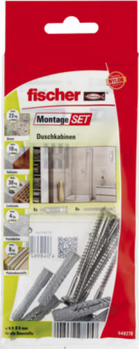 Fischer MontageSet B 6 Stück(e) Schrauben- & Dübelsatz