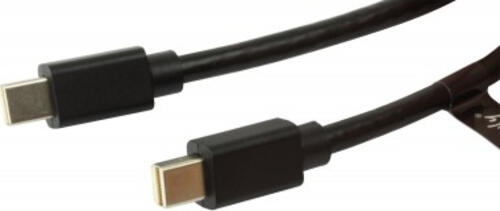 Techly ICOC-MDP-14-020 DisplayPort-Kabel 2 m Mini DisplayPort Schwarz