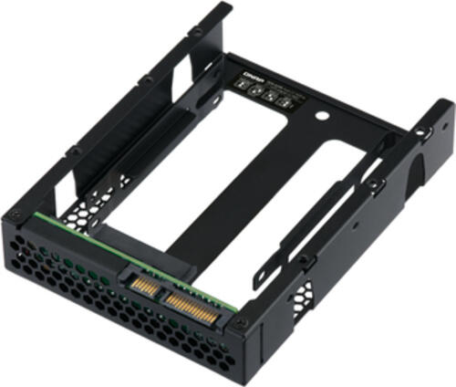 QNAP QDA-A2AR Speicherlaufwerksgehäuse HDD / SSD-Gehäuse Schwarz 2.5