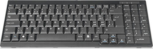 Digitus Tastatur passend für TFT-Konsolen, schweizer Layout