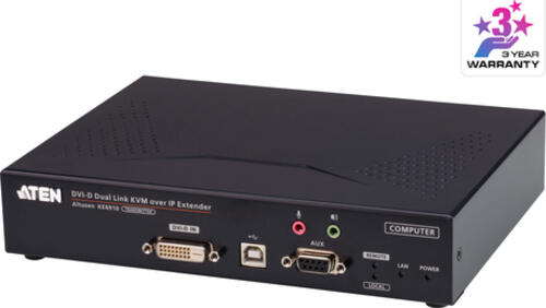 ATEN 2K DVI-D Dual Link KVM over IP Sender