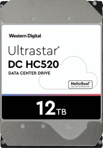 Western Digital Ultrastar DC HC520 Interne Festplatte 12 TB 7200 RPM 256 MB 3.5 SAS