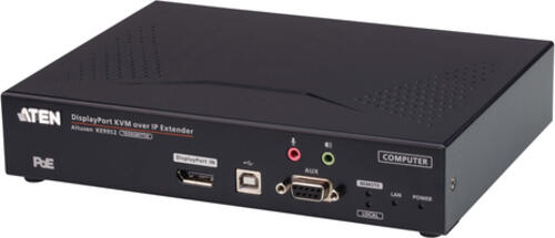 ATEN 4K DisplayPort Einzeldisplay KVM over IP Sender mit PoE