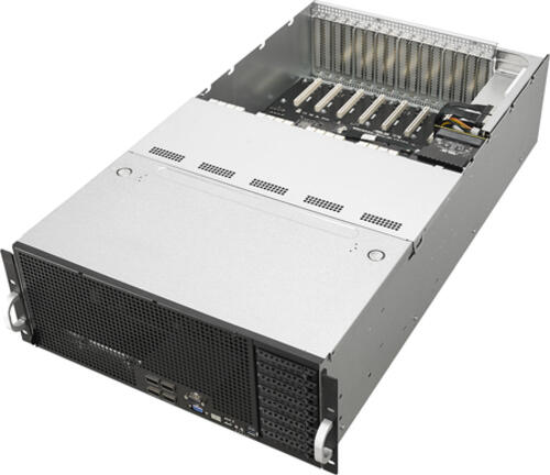 ASUS ESC8000 G4/10G Intel C621 LGA 3647 (Socket P) Rack (4U) Schwarz, Silber