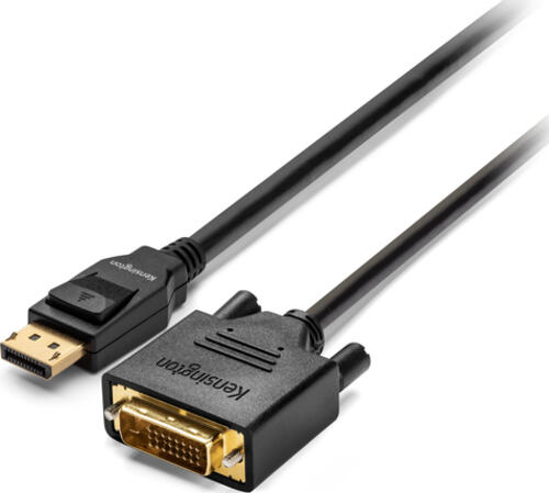 Kensington DisplayPort 1.1 (M) auf DVI-D (M), passiv unidirektional, 1,80 m