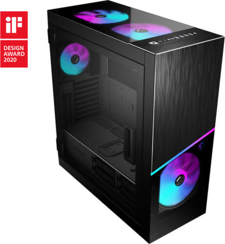 MSI MPG SEKIRA 500X Computer-Gehäuse Midi Tower Schwarz