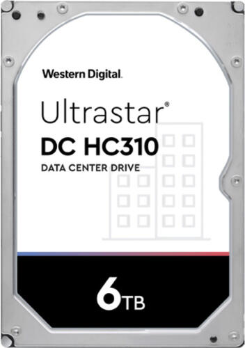 Western Digital Ultrastar DC HC310 Interne Festplatte 6 TB 7200 RPM 256 MB 3.5 SAS