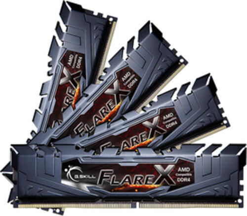 G.Skill Flare X (for AMD) F4-3200C14Q-64GFX Speichermodul 64 GB 4 x 16 GB DDR4 3200 MHz