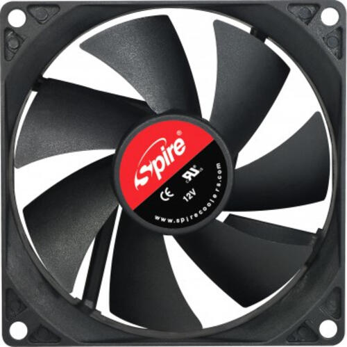 Spire Orion Computergehäuse Ventilator 9 cm Schwarz