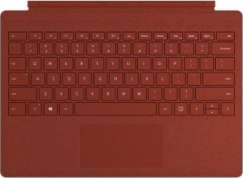 Microsoft Surface Pro Signature Type Cover QWERTZ Deutsch Microsoft Cover port Rot