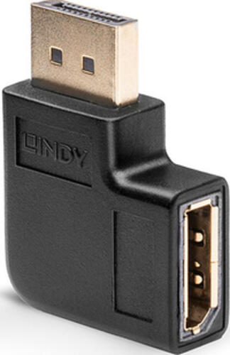 Lindy 41333 Kabeladapter DisplayPort Schwarz