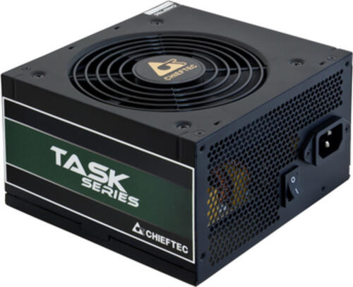 Chieftec Task TPS-600S Netzteil 600 W 20+4 pin ATX ATX Schwarz