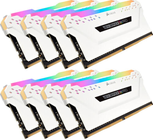 Corsair Vengeance RGB Pro CMW256GX4M8E3200C16W Speichermodul 256 GB 8 x 32 GB DDR4 3200 MHz