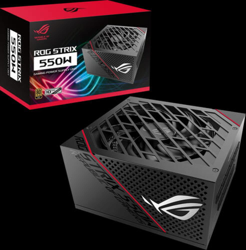 ASUS ROG-STRIX-550G Netzteil 550 W 20+4 pin ATX ATX Schwarz