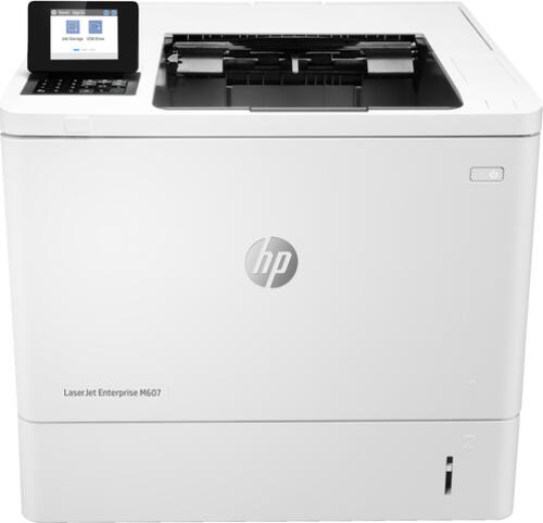 HP LaserJet Enterprise M607n, Schwarzweiß, Drucker für Enterprise, Drucken, Wireless; Beidseitiger Druck; Speicherkartensteckplatz