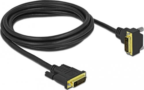 DeLOCK 85894 DVI-Kabel 2 m DVI-D Schwarz