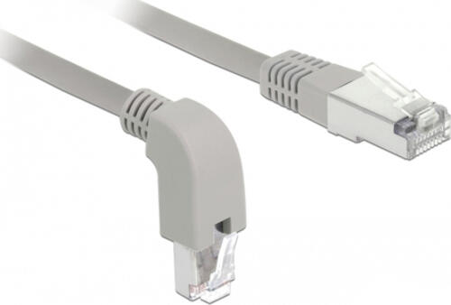 DeLOCK 85855 Netzwerkkabel Grau 0,5 m Cat5e SF/UTP (S-FTP)