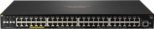 HPE Aruba Networking 2930F 48G PoE+ 4SFP+ 740W Managed L3 Gigabit Ethernet (10/100/1000) Power over Ethernet (PoE) 1U Schwarz