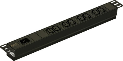 APC EPDU1016B Stromverteilereinheit (PDU) 8 AC-Ausgänge 1U Schwarz