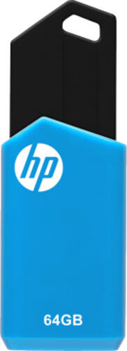 HP v150w USB-Stick 64 GB USB Typ-A 2.0 Schwarz, Blau