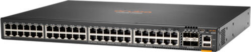 HPE Aruba Networking Aruba 6200F 48G 4SFP+ Managed L3 Gigabit Ethernet (10/100/1000) 1U Schwarz