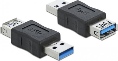 DeLOCK USB 3.0 Adapter Typ-A Stecker zu Typ-A Buchse Datenblocker