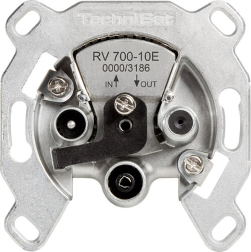 TechniSat RV 700-10E Steckdose Typ F Silber