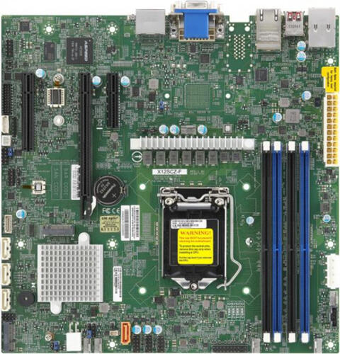 Supermicro MBD-X12SCZ-F-B Motherboard Intel W480 LGA 1200 (Socket H5) micro ATX