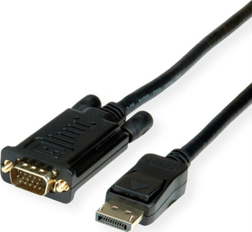 ROLINE 11.04.5973 Videokabel-Adapter 3 m DisplayPort VGA (D-Sub) Schwarz