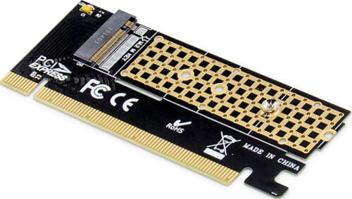 Digitus M.2 NVMe SSD PCI Express 3.0 (x16) Add-On Karte