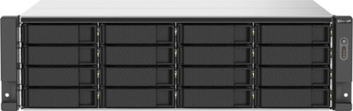 QNAP TS-1673AU-RP-16G NAS & Speicherserver Rack (3U) Ethernet/LAN Schwarz, Grau V1500B