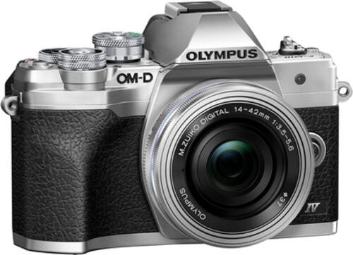 Olympus OM-D EM10 Mark IV + ED 14-42mm F3.5-5.6 EZ 4/3 MILC 20,3 MP Live MOS 5184 x 3888 Pixel Silber