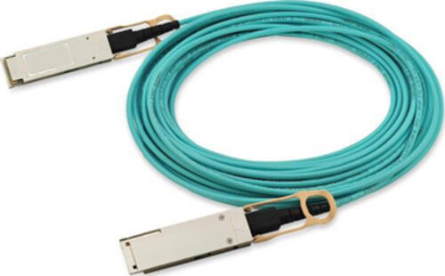 HPE Aruba Networking ARUBA 100G QSFP28 TO QSFP28 15M AOC PL-NV InfiniBand/Glasfaserkabel Mintfarbe