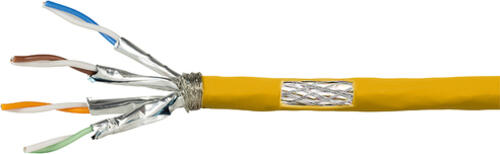 LogiLink CPV0072 Netzwerkkabel Gelb 500 m Cat7a S/FTP (S-STP)