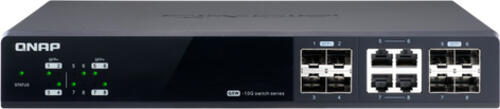 QNAP QSW-M804-4C Netzwerk-Switch Managed 10G Ethernet (100/1000/10000) Schwarz