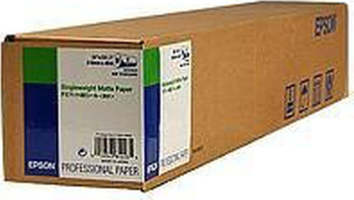 Epson Singleweight Matte Paper Roll, 24 Zoll x 40 m, 120 g/m