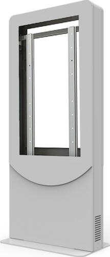 Peerless KIPC2549B-S-EUK Halterung für Schilderdisplays 124,5 cm (49) Silber