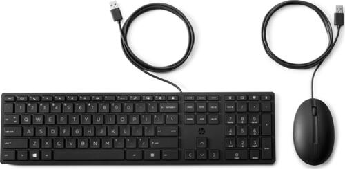 HP Wired Desktop 320MK Maus und Tastatur