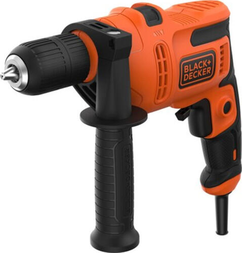 Black & Decker BEH200K-QS Bohrmaschine 2900 RPM Ohne Schlüssel 1,67 kg Schwarz, Orange