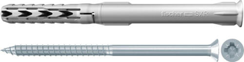 Fischer 503416 Schraubanker/Dübel 8 Stück(e) Schrauben- & Dübelsatz 50 mm