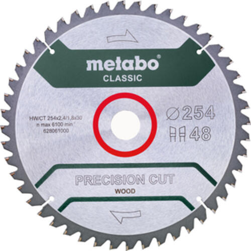 Metabo PrecisionCutClassic 254x 30, 48 WZ 5neg