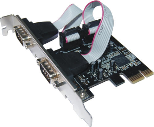 M-Cab Schnittstellenkarte PCIe serial Card, 2 Port