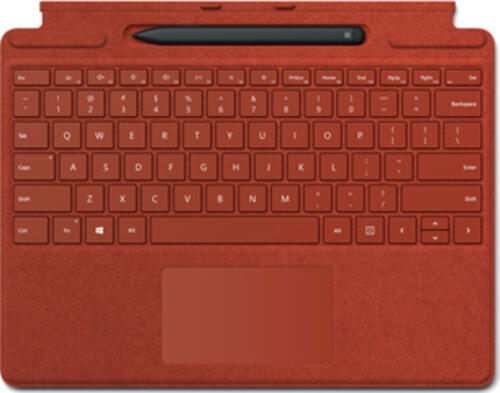 Microsoft Surface Pro X Signature QWERTZ Deutsch Rot