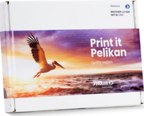 Pelikan PromoPack P44 BK/C/M/Y Druckerpatrone 4 Stück(e) Kompatibel Schwarz, Cyan, Magenta, Gelb