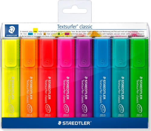 Staedtler 364 P WP8 Marker 8 Stück(e) Mehrfarbig