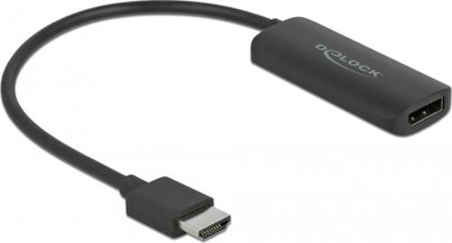 DeLOCK Adapter HDMI-A Stecker zu DisplayPort Buchse 4K 60 Hz